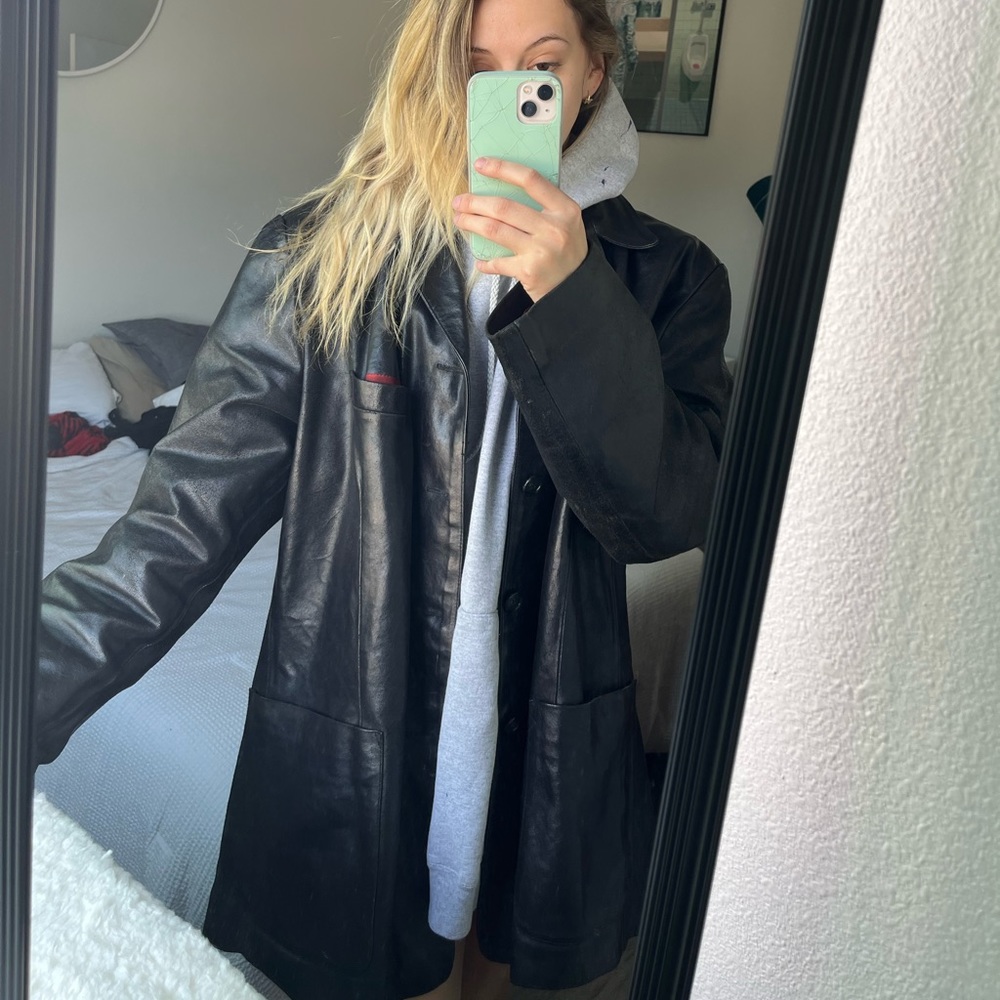genuine leather jacket